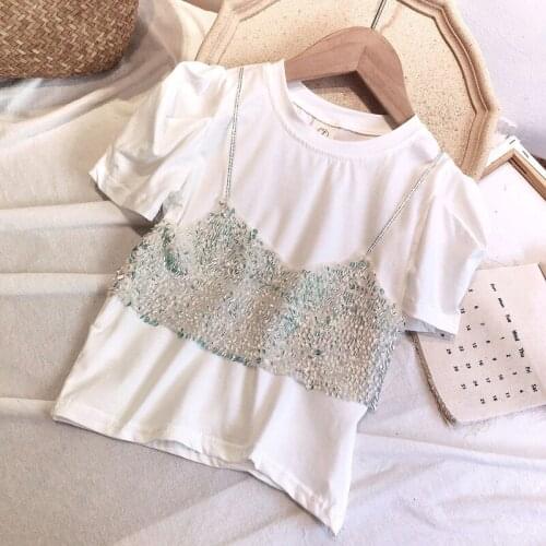 Summer 2020 Casual Solid T-Shirt Short Sleeve T-Shirts For Girls High Quality Fashion Clothes