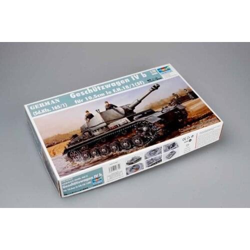 Trumpeter 00374 1/35 German Geschützwagen IVb für 10.5cm leFH 18/1(Sf) - Scale Model Kit