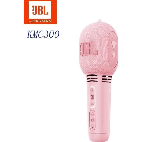 JBL KMC 300 Professional Karaoke Microphone Portable Bluetooth Wireless Speaker Microphone for Phone Handheld Dynamic Mic