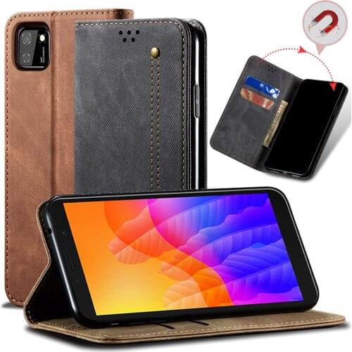 Luxury Leather Flip Wallet Case For Huawei Y5P Y6P Y8P Y9 Prime 2019 Card Slot Stand Magnetic Phone Cover Bag for Y7P 2020 House