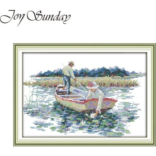 Counted Cross Stitch Patterns Pick the lotus 14CT 11CT Aida Fabric DMC Thread Water Soluble Canvas Stitch Embroidery Needlework