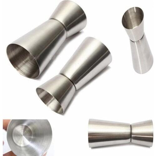 15/30ML Stainless Steel Measuring Cup, Measuring Wine Liquid Bartending Cup, Cup, Ounce Ml Measuring 15/30 Beverage Glass, J7J9