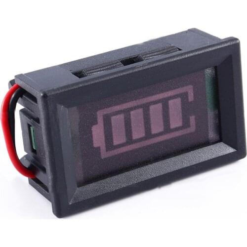 12V Lead-acid Battery Capacity Tester Panel Power Voltage LED Display Indicator Battery Capacity Tester Indicator