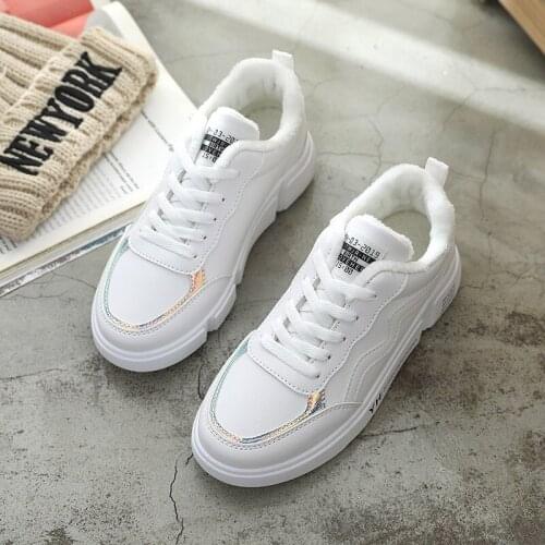 New Super Fire Womens Boots Fashion High-top Height Casual Increasing Women Booties Winter Thick-soled Female Sneakers 2020