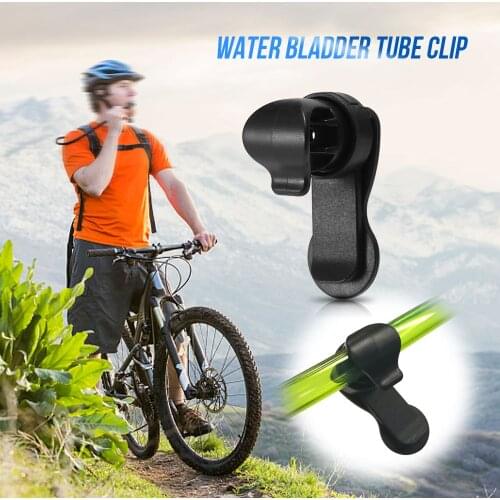 1 piece Tube Clip Universal Hydration Pack Water Bladder Bag Drink Tube Clip Holder for Bag Backpack