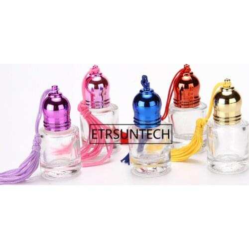 4ml Glass Perfume Bottles With Roll On Empty Cosmetic Essential Oil Vial For Traveler With glass Ball F1859