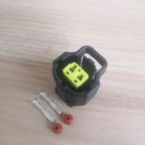 5/10/20/50/100pcs/lot 2 Pin 2 Way Water Temp Sensor Connector Plug Clip Kit For Toyota Lexus 90980-11062 90980-10737