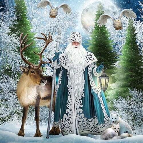 5D DIY diamond painting Christmas gifts Full square/round Embroidery Pattern 3D Cross stitch kits mosaic wall stickers