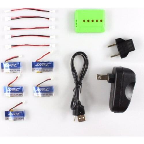 JJRC H30 Quadcopter Battery KH30 - 002 3.7V 150mAh 30C Battery Set with Charger for JJRC H30C H30W Hexacopter RC Battery