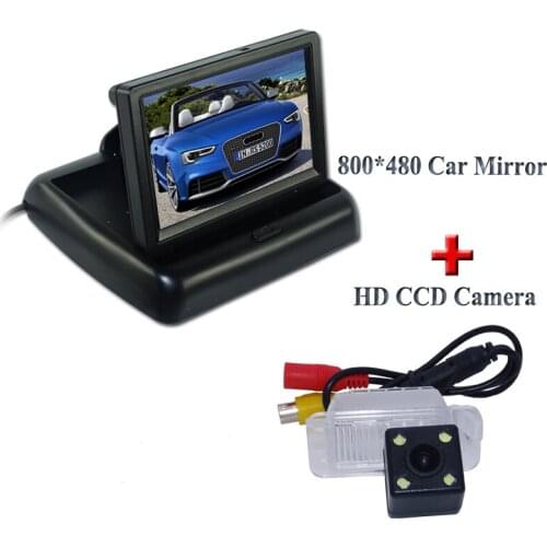 Car Backup Monitor for Reverse Camera for Ford- Focus /Fiesta/ Mondeo/ Kuga Transit Rear View Back Parking