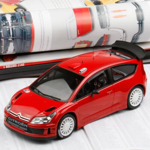 Diecast 1:18 Scale Citroen C4 WRC Static Simulation Cars Alloy Model Car Adult Collection Gift Boy Mini Hot Toys for Boys