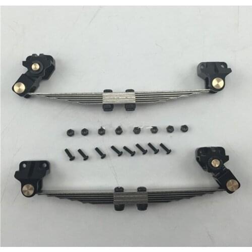 Remote control actros truck metal front straight steel plate auto suspension for tamiya 1:14 scale tractor trailer scania beenz