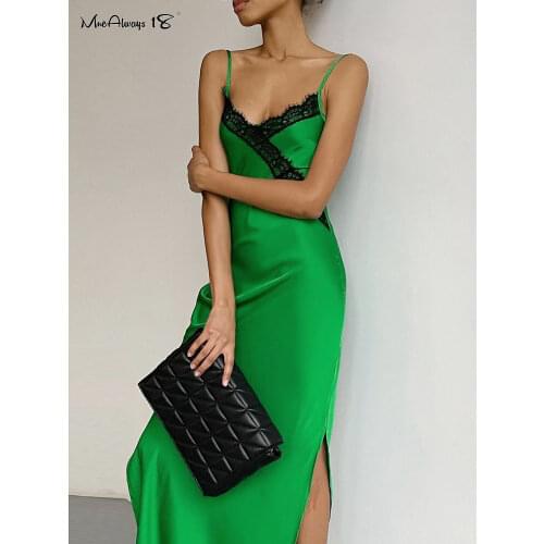 Зеленые летние платья Mnealways18 China At AliExpress