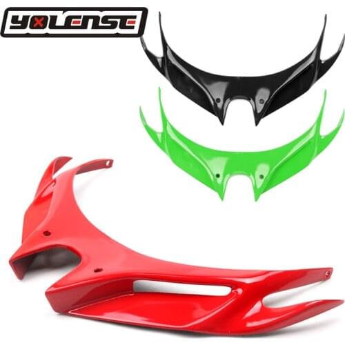 For KAWASAKI NINJA400 NINJA250 Ninja 250 400 2018 2019 Motorcycle Front Fairing Aerodynamic ABS Winglets Cover Protection Guards