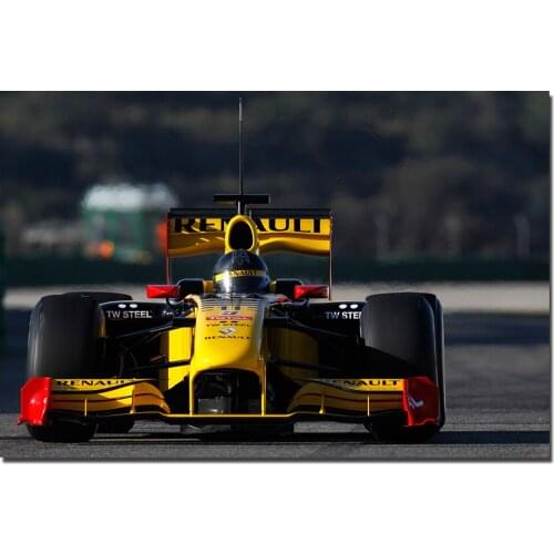 Renault F1 Racing Car Posters Canvas Prints Paintings With Frame Wall Art Home Decoration