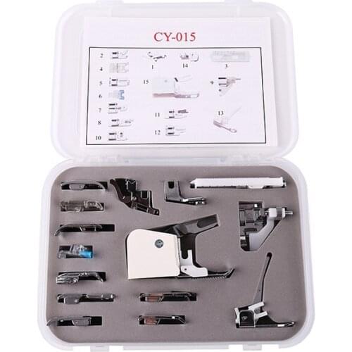 Gathering Foot Overcast Quilting/Straight Stitch Button Sewing Blind Walking Buttonhole All Purpose/Zigzag Darning Low