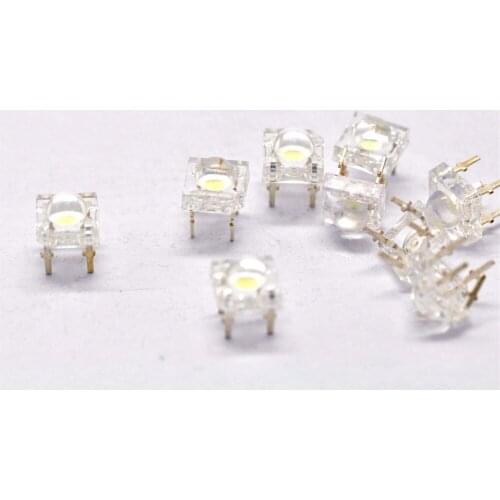 LED lamp beads bright 5mm green piranha light-emitting diodes (20pcs)