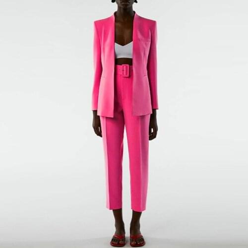 UETEEY Women's Trouser Suits Two