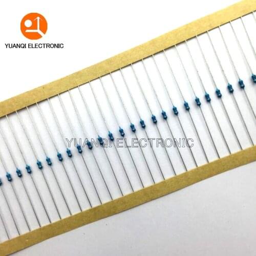 2600pcs 130values 1/6W＝1/8W 0.125W 1% Metal Film Resistors Assorted Pack Kit Set Lot Resistors Assortment Kits Fixed capacitors