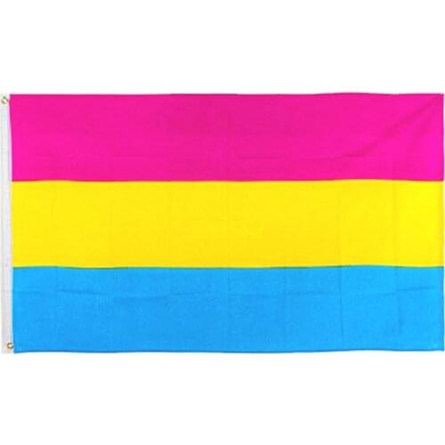 90*150cm Omnisexual LGBT pride pan pansexual Flag B4