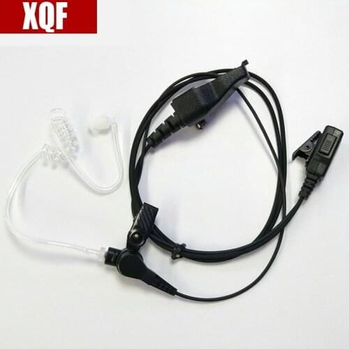 Acoustic Air Tube Earpiece Headset Mic PTT for Kenwood Portable Two Way Radio TK-280 TK-285 TK-290 TK-380 TK-385 TK-390