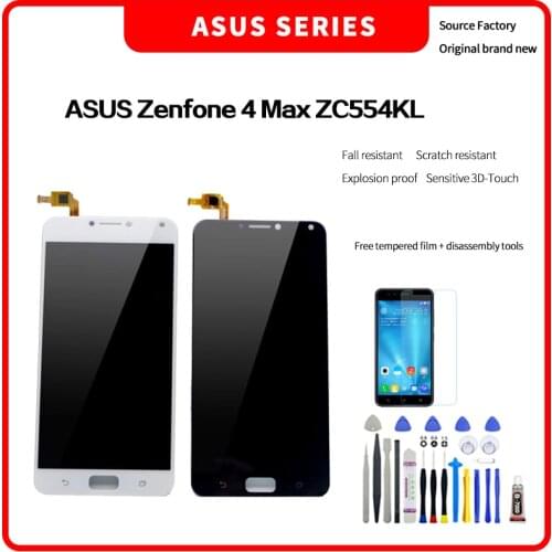 For Asus Zenfone 4 ZE554KL LCD For Asus Zenfone 4 ZE554KL Display LCD Screen Touch Digitizer Assembly with Disassembly tools