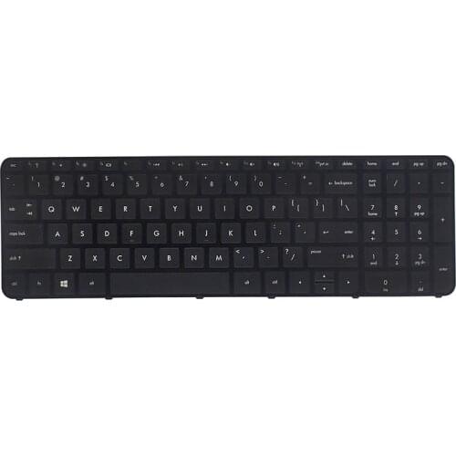 Keyboard w/ Frame For HP Pavilion 15-B 15T-B 15Z-B Laptops 701684-001