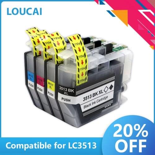 LC3511 Compatible Ink Cartridge LC3511 LC3513 lc3511 lc3513 For Brother MFC-J690DW MFC-J890DW DCP-J572DW MFC-J690DW MFC-J890DW
