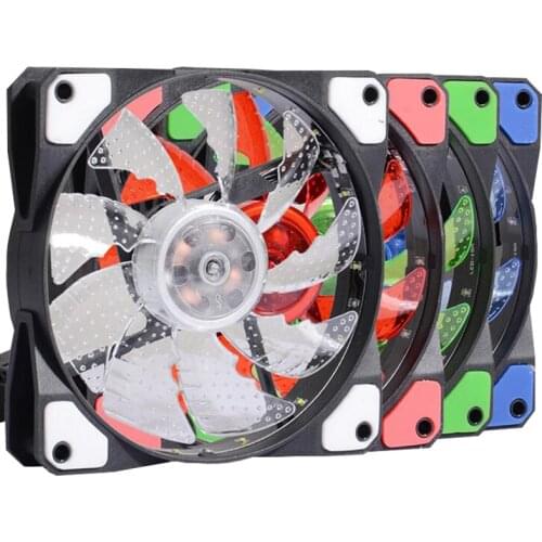 New style ACF-120 fan game mascherano blizzard big air volume ultra-quiet LED 12cm computer case 120*120*25 mm Fans Cooling