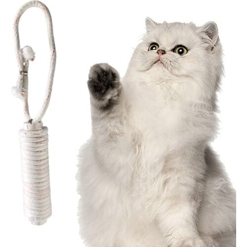 Balcony Wall-mounted Cat Claw Climbing Tube Living Room Pet Scratch Outdoor Garden Portable Wear-resistant Scratcher Pet Toys