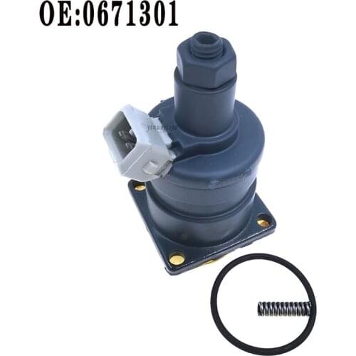 Suitable for Hitachi excavator EX200-2-3/200-5 walking speed solenoid valve 0671301 pilot proportional solenoid valve