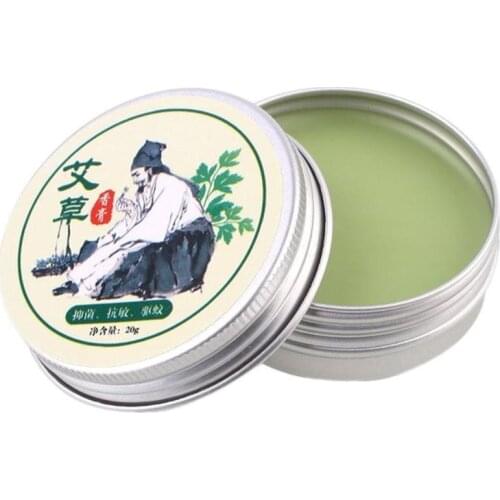 Wormwood Ointment Cooling Oil Moxa Moxibustion Cream Anti Mosquito Headache Toothache Stomachache Dizziness Essential Balm