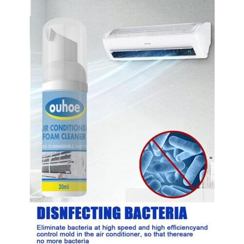 HOT 30ml/100ml Air Conditioner Cleaner Multi-Purposes Foaming Sprayer Coil Condenser Cleaning Leaner Dust Mold Microbial Spray