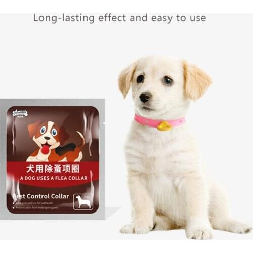 Pet Dog Flea Repellent Rubber Dog Harness Collar Cat Mosquitoes Prevention Collar Home Pet Shop Supplies
