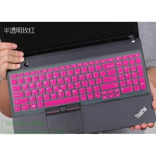 Silicone 15 Inch Keyboard Cover For Lenovo Thinkpad P50 P50S P51 E570 E575 W540 W541 W550 W550S L560 L570 T550 E531 E540 E550
