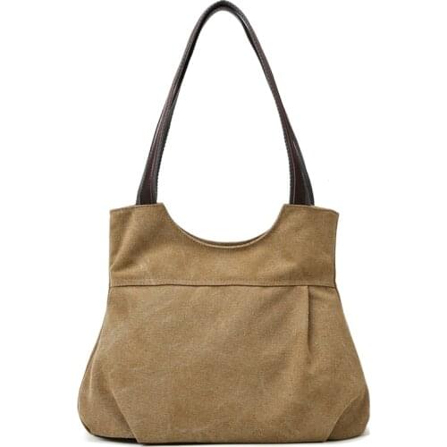 New Fashion Messenger Bag Womens Shoulder Bag Canvas Handbag Large Capacity Fashion Womens Single Shoulder Bag Tote Women Bag