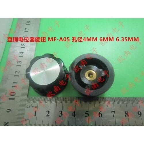 [VK] MF-A04 Potentiometer hat bakelite knob diameter 33MM copper core aperture 4MM 6MM 6.35MM switch