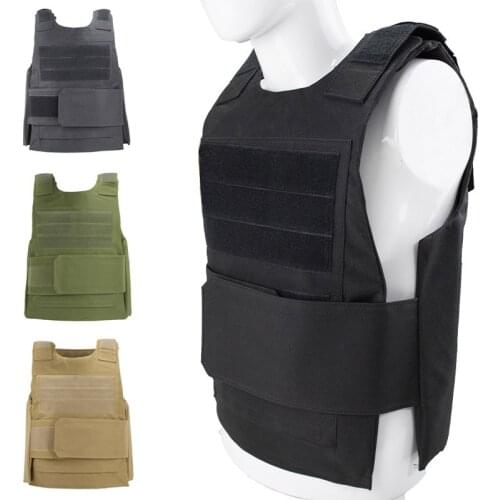 Military Gear Tactical Vest Army Training Combat Men Plate Carrier Molle Vest Airsoft Paintball Body Armor Outdoor Hunting Vest