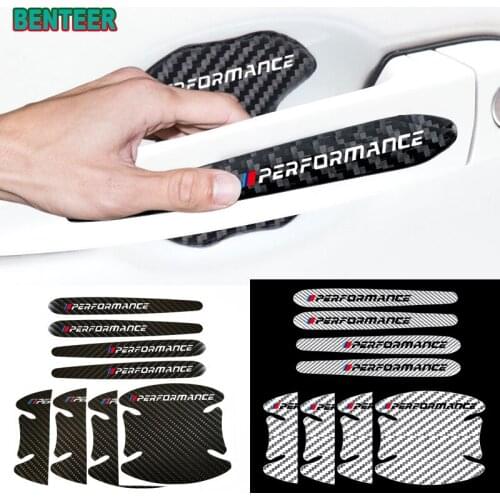 4pcs Car Door Handle Protection Film Sticker BMW E46 E90 E60 E39 E36 F30 F10 F20 X5 E70 E53 M G30 E91 E34 F31 E30 E92 E87 G20 X3