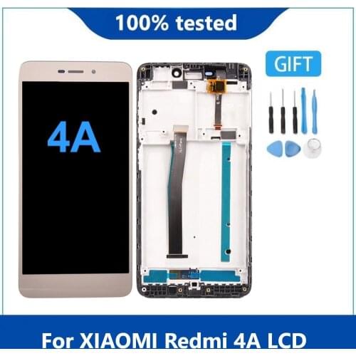 For XIAOMI Redmi 4A LCD Display Touch Screen Digitizer Replacement For XIAOMI Redmi 4A Display With Frame