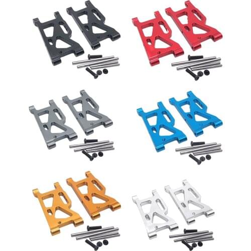 1 Pair Metal Front Swing Arm for WLtoys 144001 124018 1:12 Monster Truck Short Course Truck Car Model DIY Replacement Parts