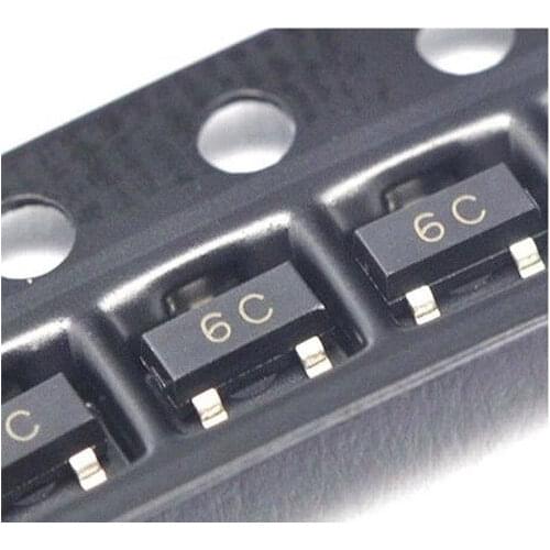 100pcs BC817 BC817-40 6C SOT-23 SMD transistor