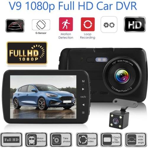 3.5 Inch record Driving Recorder Lens Vehicle Car Camera MI Video Recorder Night Driving Recorder Screen Driving Recorder