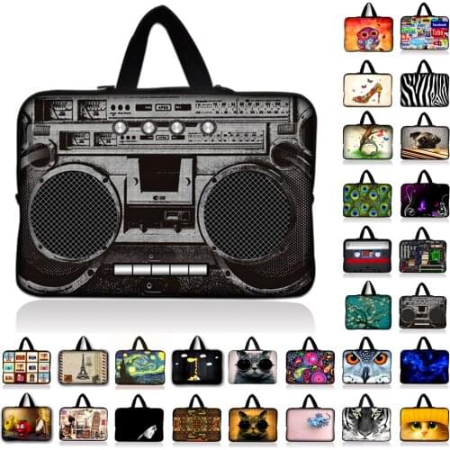 7.9 9.7 10.1 11.6 13.3 14 15.6" 15.4 17.3 17.4 Soft Cartoon Laptop Sleeve Case Bag Cover For Lenovo Asus Acer HP Dell Ultrabook