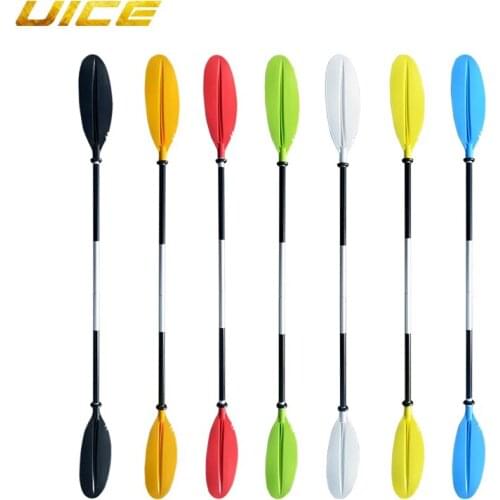 Free Shipping 4-pieces Detachable Aluminium Kayak Paddle Boat Oars Inflatable Boat Fishing Kayak Canoe Paddle Pad 222cm
