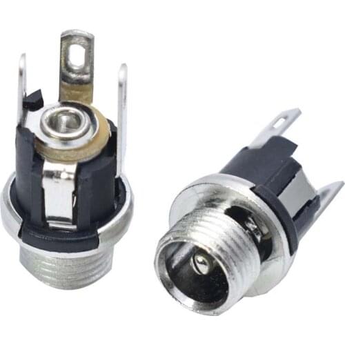 DC female socket 5.5-2.1mm/2.5mm DC PCB power Plug