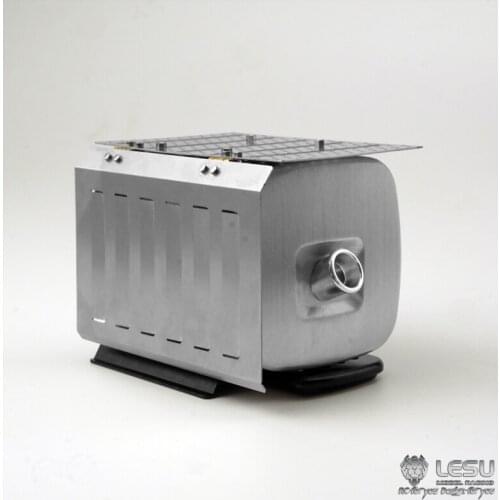 LESU Metal Exhaust Tank for 1/14 DIYTamiya Bz 3363 3348 1851 RC Tractor Remote Control Truck Car Model TH11434-SMT5