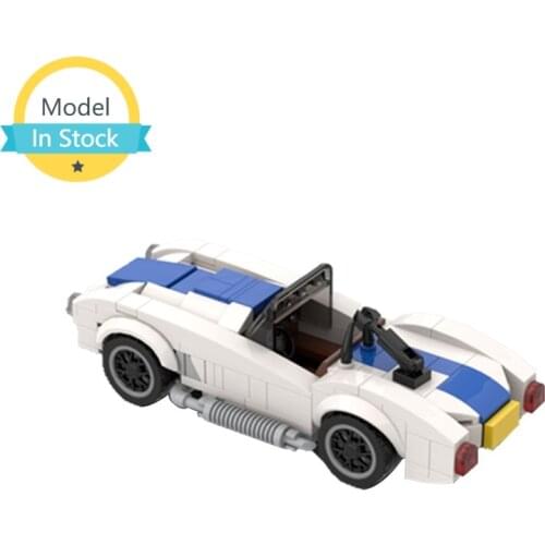 MOC Parade Car Amusement Park Mobile Car and Shelby Cobra 427 Bricks Taco Truck Expert Famous Farm Truck Building Blocks Toys