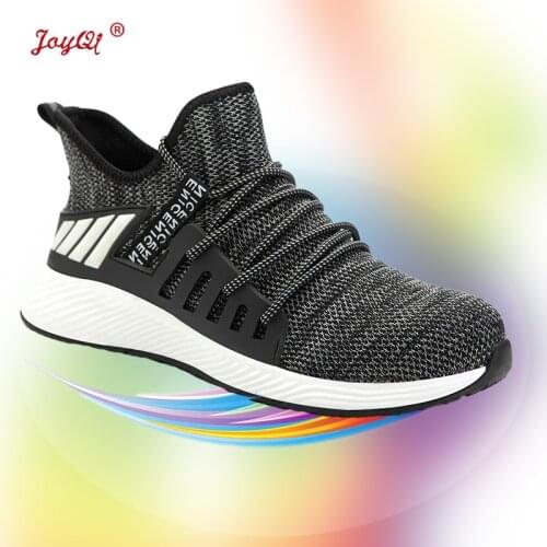 Men boots safety shoes women work sneakers breathable outdoor shoe plus size 36-46 JOY-159