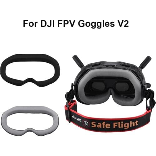 Adjustable Head Strap Band Eye Pad for DJI FPV Goggles V2 Face Plate Replacement for DJI FPV Combo Goggles Accessory Skin-Friend